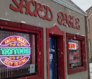 Sacred Eagle Tattoos